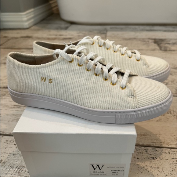 William Strouch White Corduroy sz 10 - Picture 3 of 9